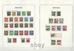 Germany Stamp Collection In Davo Hingless Album, 1872-1945, 70 Pages, Jfz