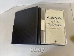 Golden Replicas Of Us Classic Timbres Livre De La Collection De Timbres Album D'or 22kt 3b72