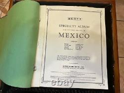 Grande Collection De Timbres Du Mexique Dans Scott Specialty Album 1856-1993 Very Nice