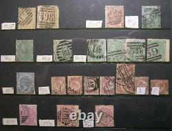 Grande-bretagne 1840-1955 Collection Tirée Des Albums Scv 24 000 $+ Az8