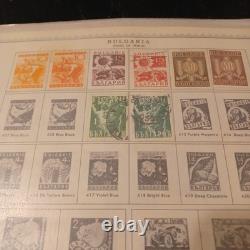 Grande collection de Bulgarie dans un album mondial