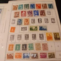 Grande collection de Bulgarie dans un album mondial