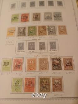 Grande collection de Roumanie dans un album
