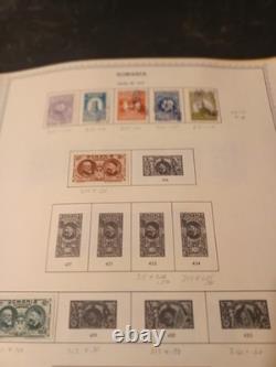 Grande collection de Roumanie dans un album