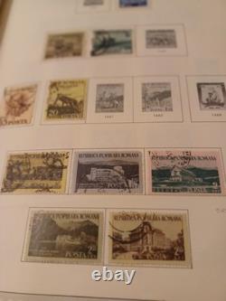 Grande collection de Roumanie dans un album