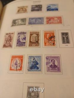 Grande collection de Roumanie dans un album