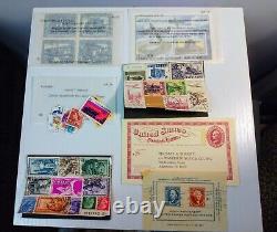 Grande collection de timbres anciens du monde entier