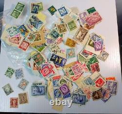 Grande collection de timbres anciens du monde entier