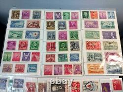 Grande collection de timbres anciens du monde entier