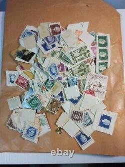 Grande collection de timbres anciens du monde entier