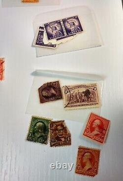 Grande collection de timbres anciens du monde entier