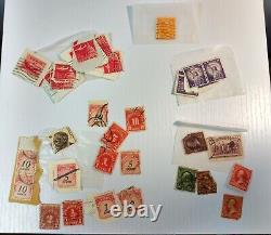 Grande collection de timbres anciens du monde entier