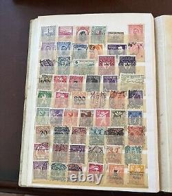 Grande collection de timbres anciens internationaux Voir la description