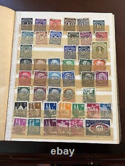 Grande collection de timbres anciens internationaux Voir la description