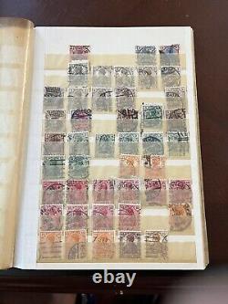 Grande collection de timbres anciens internationaux Voir la description