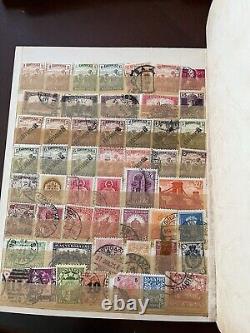 Grande collection de timbres anciens internationaux Voir la description