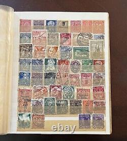 Grande collection de timbres anciens internationaux Voir la description