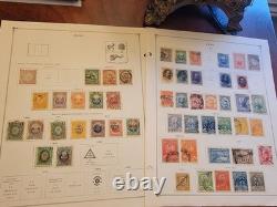 Grande collection de timbres classiques du Pérou, timbres aériens, pages d'album