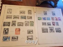 Grande collection de timbres classiques du Pérou, timbres aériens, pages d'album