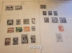 Grande collection de timbres classiques du Pérou, timbres aériens, pages d'album