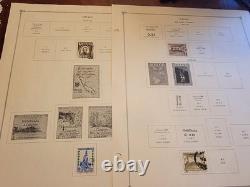 Grande collection de timbres classiques du Pérou, timbres aériens, pages d'album