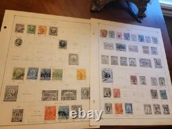 Grande collection de timbres classiques du Pérou, timbres aériens, pages d'album