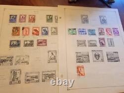 Grande collection de timbres classiques du Pérou, timbres aériens, pages d'album