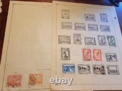 Grande collection de timbres classiques du Pérou, timbres aériens, pages d'album