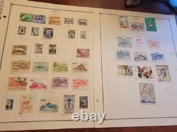 Grande collection de timbres classiques du Pérou, timbres aériens, pages d'album