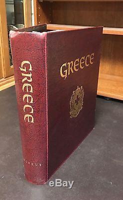 Grèce Collection 1861 À 1987 Dans Minkus Album Spécialisé, Scv 1000 $ ++