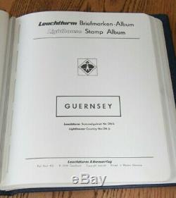 Guernesey / Jersey Collection De Timbres Dans La Belle Phare Album + 299 Mnh Vhc $$