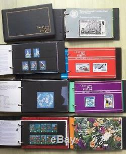 Guernsey Presentation Pack Collection Bumper Plus De 100 Packs Dans 8 Albums Bargin