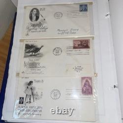 HE Harris USA LIBERTY 1 ALBUM DE TIMBRES Partie A 1847-1983 CLASSEUR Avec 250+ Timbres/Blocs