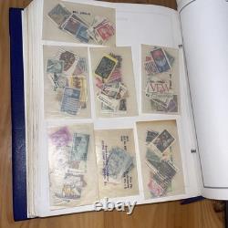 HE Harris USA LIBERTY 1 ALBUM DE TIMBRES Partie A 1847-1983 CLASSEUR Avec 250+ Timbres/Blocs
