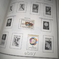 HE Harris USA LIBERTY 1 ALBUM DE TIMBRES Partie A 1847-1983 CLASSEUR Avec 250+ Timbres/Blocs