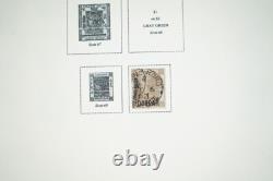 HONG KONG 1862-1990s COLLECTION DE 650 TIMBRES & 35+ FEUILLES DANS UN ALBUM SCOTT