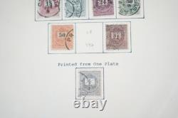 HONGRIE 1870-1940 COLLECTION DE PLUS DE 550 TIMBRES NEUFS ET USAGÉS DANS UN ALBUM CARDINAL