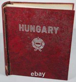 HONGRIE 1870s-1970s COLLECTION DE PLUS DE 1400 TIMBRES NEUFS ET USAGÉS DANS UN ALBUM MINKUS