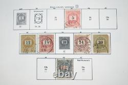 HONGRIE 1870s-1970s COLLECTION DE PLUS DE 1400 TIMBRES NEUFS ET USAGÉS DANS UN ALBUM MINKUS