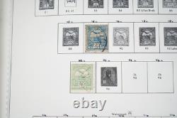 HONGRIE 1870s-1970s COLLECTION DE PLUS DE 1400 TIMBRES NEUFS ET USAGÉS DANS UN ALBUM MINKUS