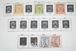 HONGRIE 1870s-1970s COLLECTION DE PLUS DE 1400 TIMBRES NEUFS ET USAGÉS DANS UN ALBUM MINKUS