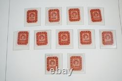 HONGRIE ANNÉES 1940-1960 COLLECTION DE PLUS DE 1 100 TIMBRES NEUFS ET USAGÉS DANS UN ALBUM LIGHTHOUSE