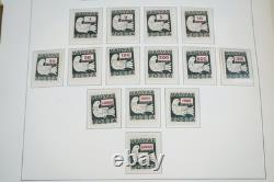 HONGRIE ANNÉES 1940-1960 COLLECTION DE PLUS DE 1 100 TIMBRES NEUFS ET USAGÉS DANS UN ALBUM LIGHTHOUSE