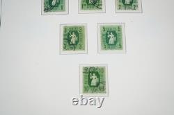 HONGRIE ANNÉES 1940-1960 COLLECTION DE PLUS DE 1 100 TIMBRES NEUFS ET USAGÉS DANS UN ALBUM LIGHTHOUSE