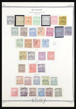 HONGRIE Classique Moderne 1871-2006 MNH MH Utilisé 3 Anciens Albums de Timbres Scott Collection