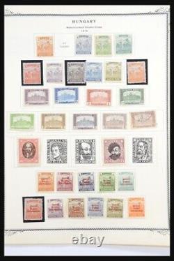 HONGRIE Classique Moderne 1871-2006 MNH MH Utilisé 3 Anciens Albums de Timbres Scott Collection