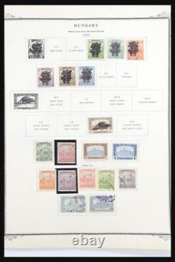 HONGRIE Classique Moderne 1871-2006 MNH MH Utilisé 3 Anciens Albums de Timbres Scott Collection