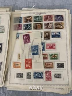 HONGRIE Collection d'Albums de Timbres Mondiaux Minkus Maître 1871 1969 (98% Complet)