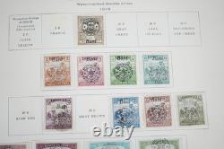 Hongrie Yougoslavie 1918-1920 Collection de 325 timbres neufs et oblitérés Album Scott