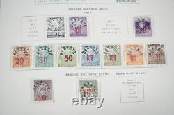 Hongrie Yougoslavie 1918-1920 Collection de 325 timbres neufs et oblitérés Album Scott